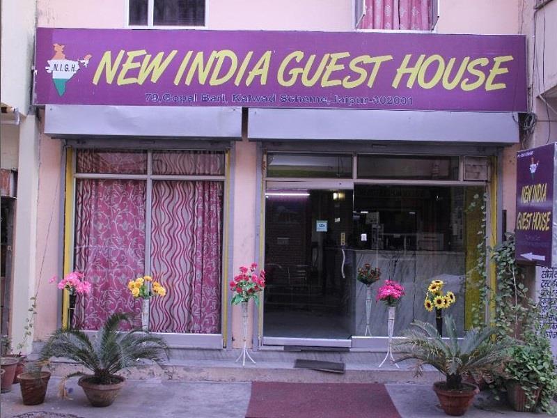 Hotel New India Guest House Jaipur Eksteriør billede